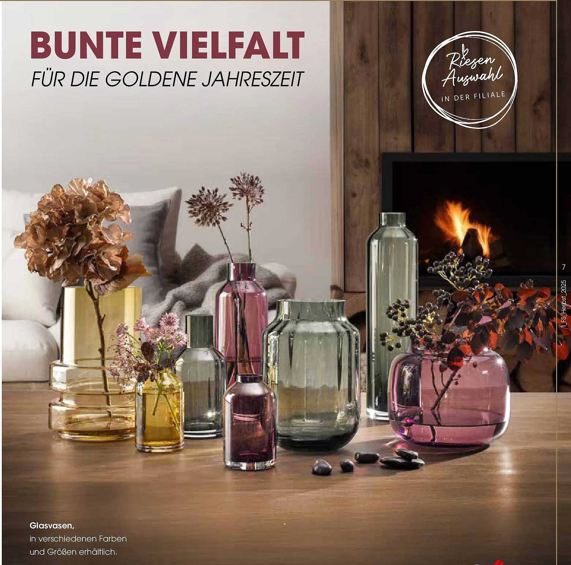 Bunte Vielfalt für die goldene Jahreszeit