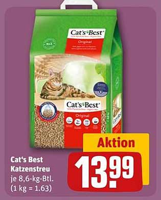 Cat's Best Katzenstreu 8,6 kg - Original