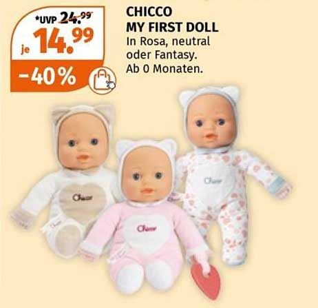 CHICCO MY FIRST DOLL