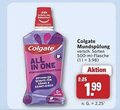 Colgate Mundspülung verschiedene Sorten 500-ml-Flasche