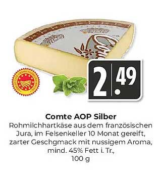 Comte AOP Silber