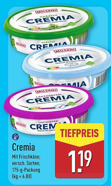 Cremia Frischkäse – Vielfältiger Genuss für jeden Gaumen