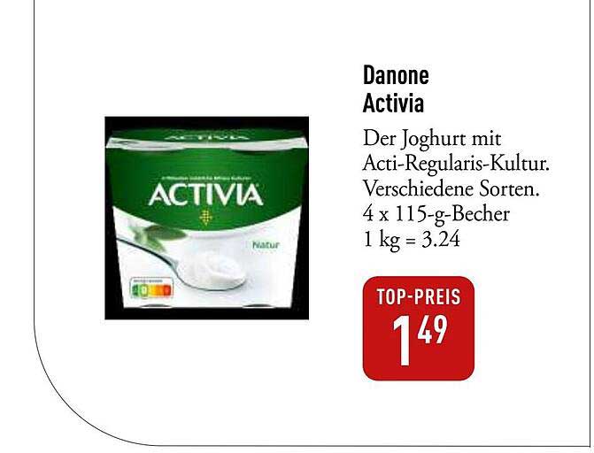 Danone Activia Joghurt 4 x 115-g-Becher