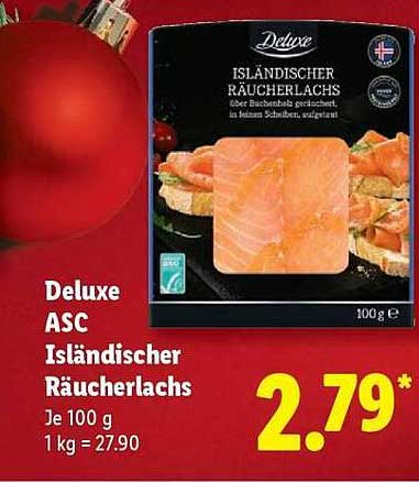 Deluxe ASC Isländischer Räucherlachs