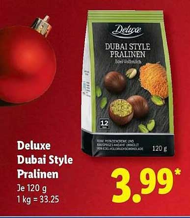 Deluxe Dubai Style Pralinen