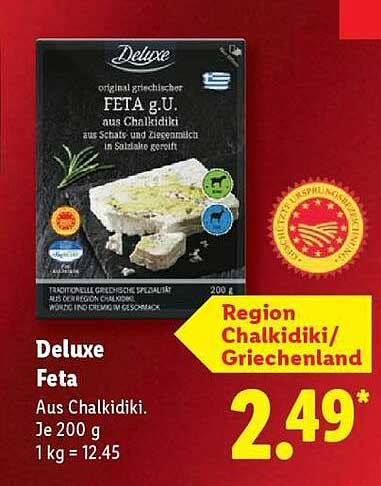 Deluxe Feta g.U. aus Chalkidiki – 200 g