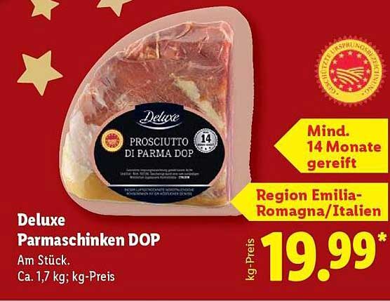 Deluxe Parmaschinken DOP