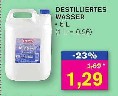 DESTILLIERTES WASSER 5 L