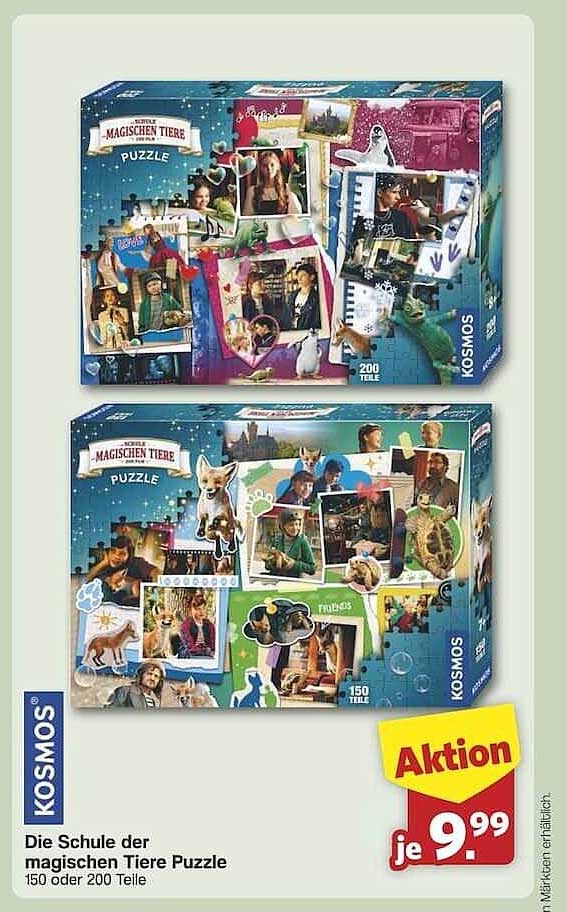 Die Schule der magischen Tiere Puzzle - 150 oder 200 Teile