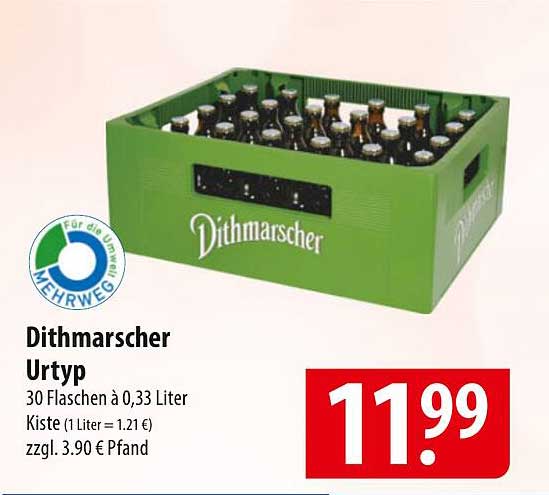 Dithmarscher Urtyp – 30 Flaschen à 0,33 Liter