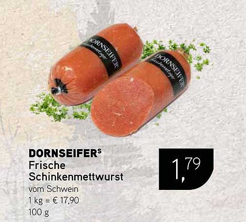 DORNSEIFER® Frische Schinkenmettwurst vom Schwein