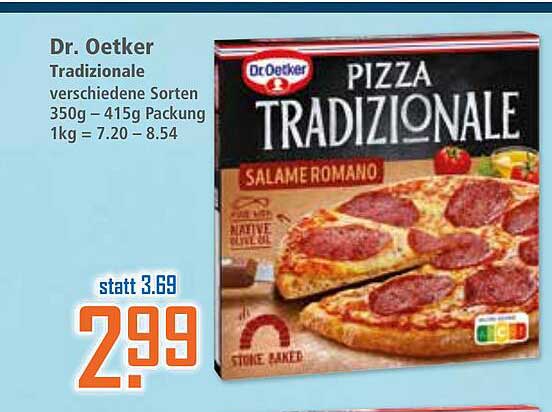 Dr. Oetker Tradizionale Pizza - verschiedene Sorten 350g – 415g
