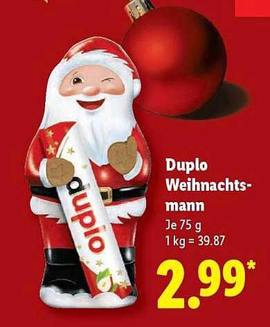 Duplo Weihnachtsmann 75 g