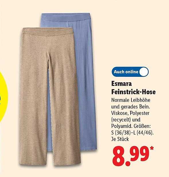 Esmara Feinstrick-Hose