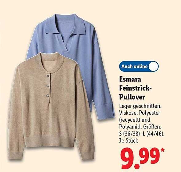 Esmara Feinstrick-Pullover