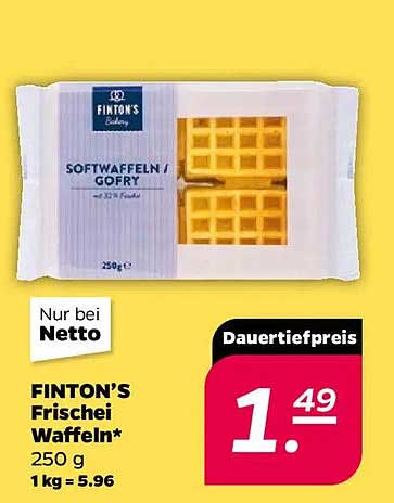 FINTON'S Frischei Waffeln 250 g