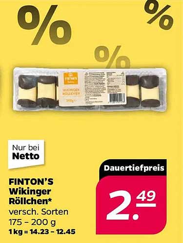 FINTON'S Wikinger Röllchen - verschiedene Sorten