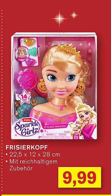 FRISIERKOPF - ZURU Sparkle Girlz Styling Princess