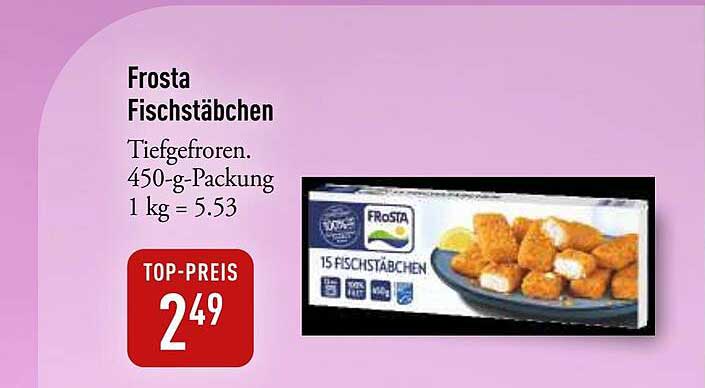 Frosta Fischstäbchen