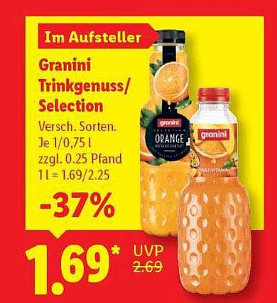 Granini Trinkgenuss/Selection - Verschiedene Sorten