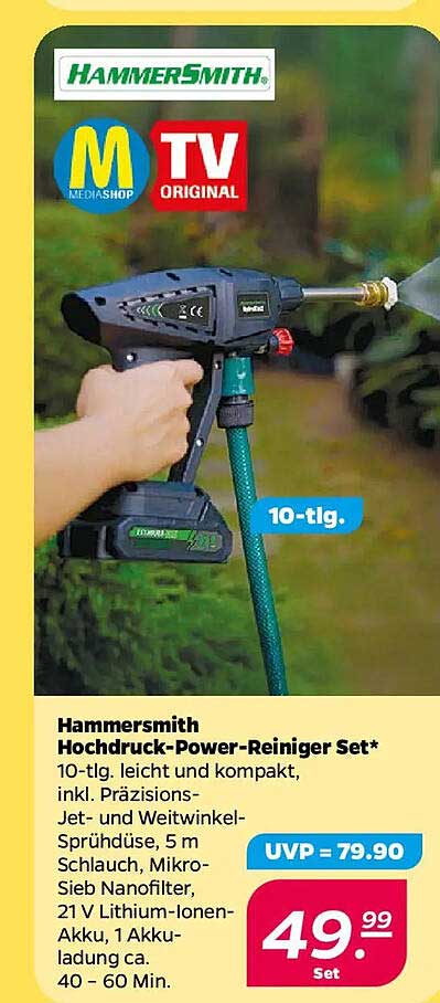Hammersmith Hochdruck-Power-Reiniger Set