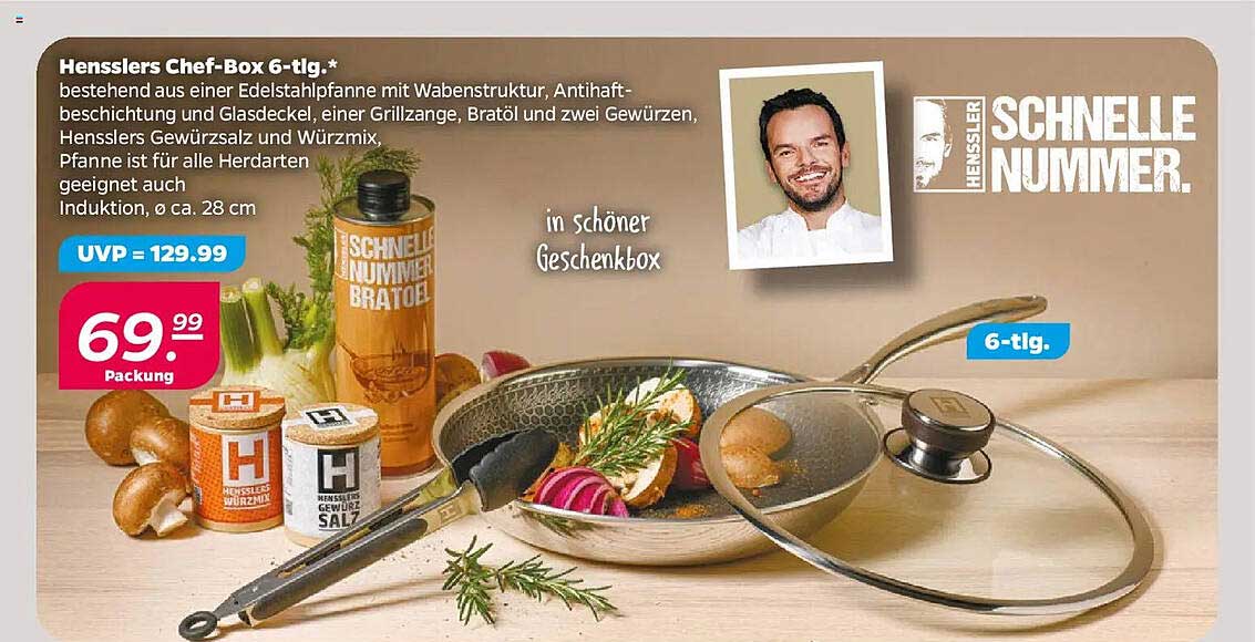 Hensslers Chef-Box 6-tlg.