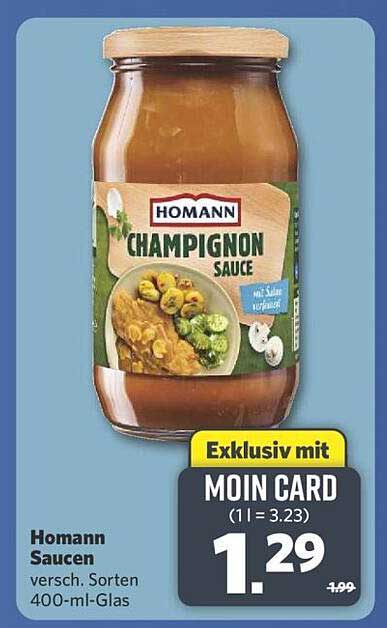 Homann Champignon Sauce 400 ml