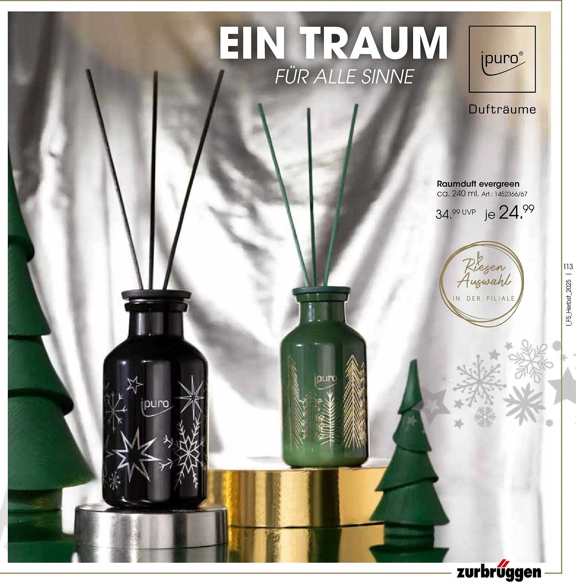 ipuro Raumduft evergreen 240 ml - Ein Traum für alle Sinne