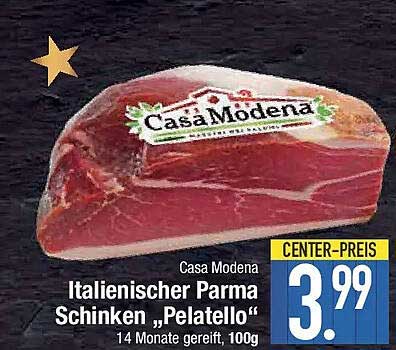 Italienischer Parma Schinken "Pelatello" - Casa Modena