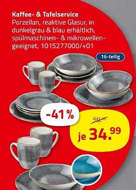 Kaffee- & Tafelservice, 16-teilig