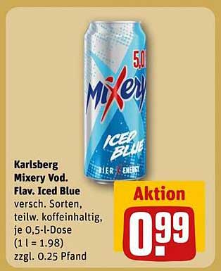 Karlsberg Mixery Vod. Flav. Iced Blue 0,5 l Dose