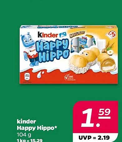 kinder Happy Hippo 104 g