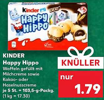KINDER Happy Hippo