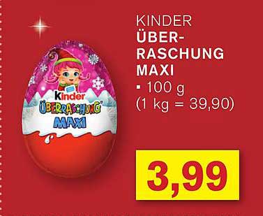 KINDER ÜBERRASCHUNG MAXI - 100 g