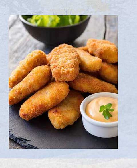 Knusprige Hähnchen-Nuggets für den perfekten Snack