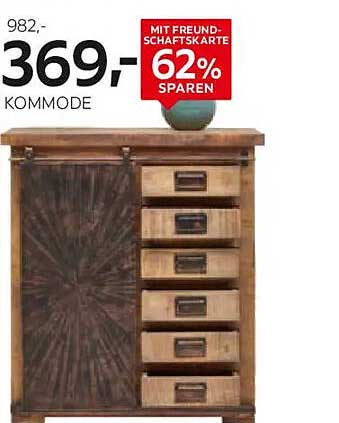 Kommode mit Freundschaftskarte - 62% sparen!