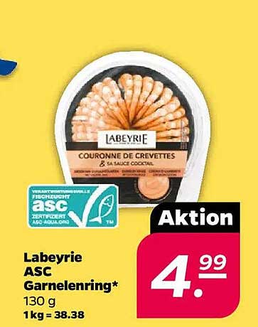 Labeyrie ASC Garnelenring 130 g