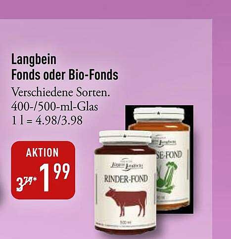 Langbein Fonds oder Bio-Fonds – verschiedene Sorten