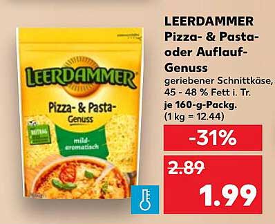 LEERDAMMER Pizza- & Pasta-Genuss