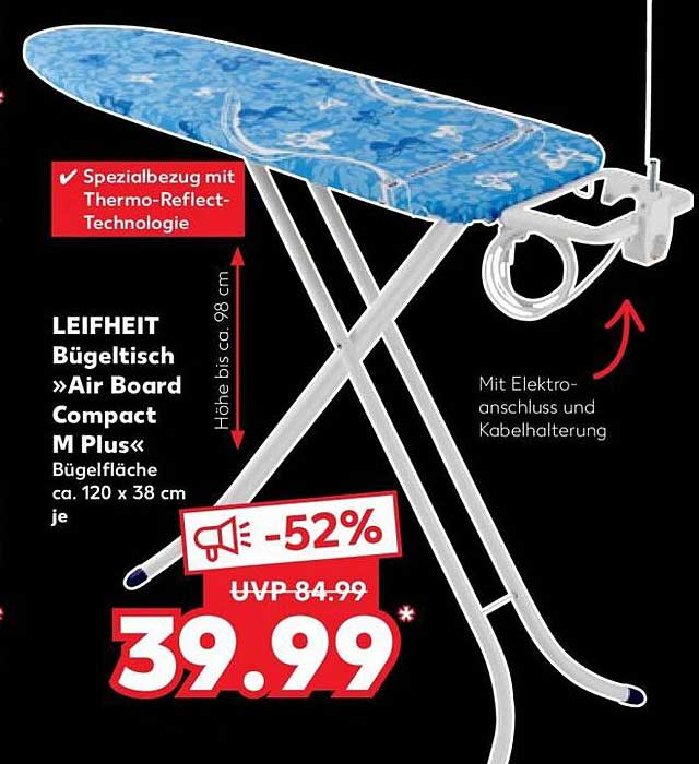 LEIFHEIT Bügeltisch »Air Board Compact M Plus«