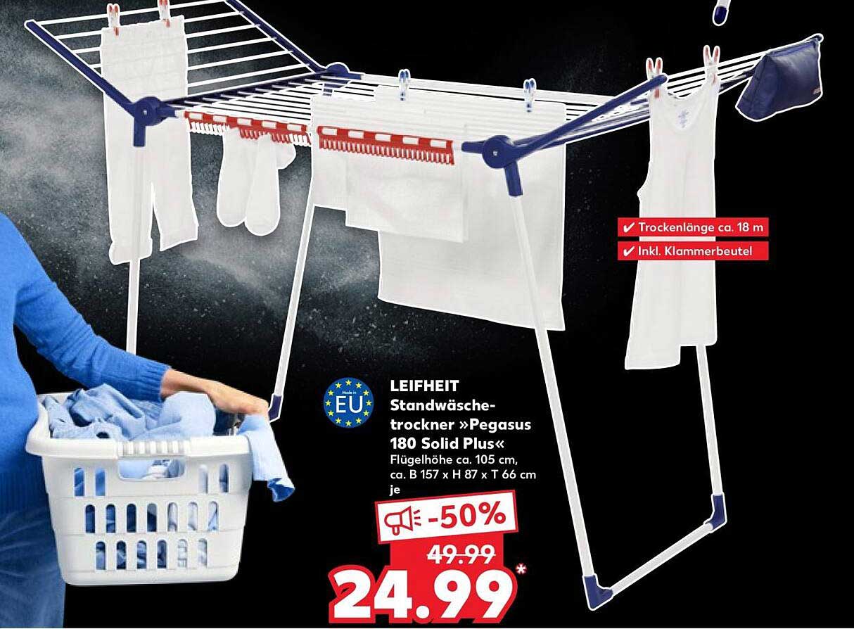 LEIFHEIT Standwäsche-trockner »Pegasus 180 Solid Plus«