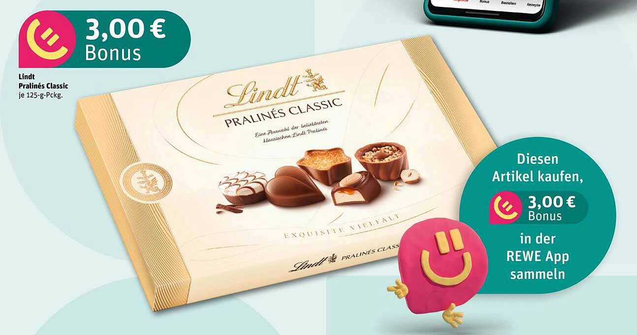Lindt Pralinés Classic je 125-g-Pckg.