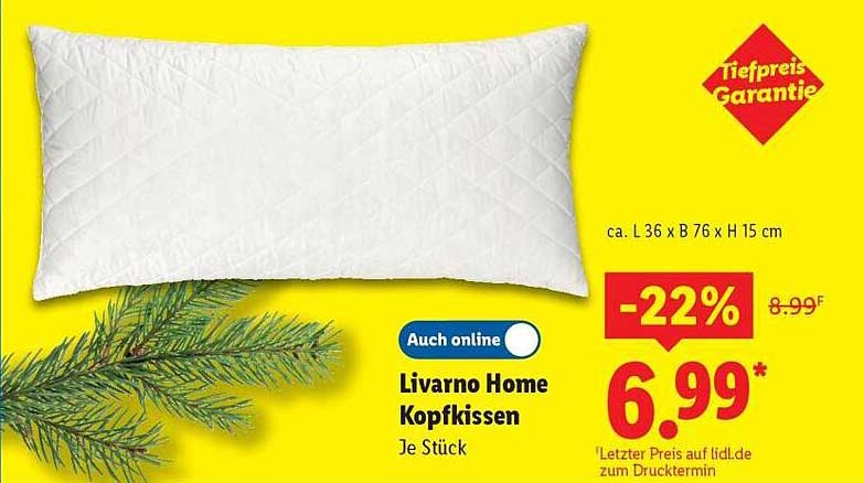 Livorno Home Kopfkissen