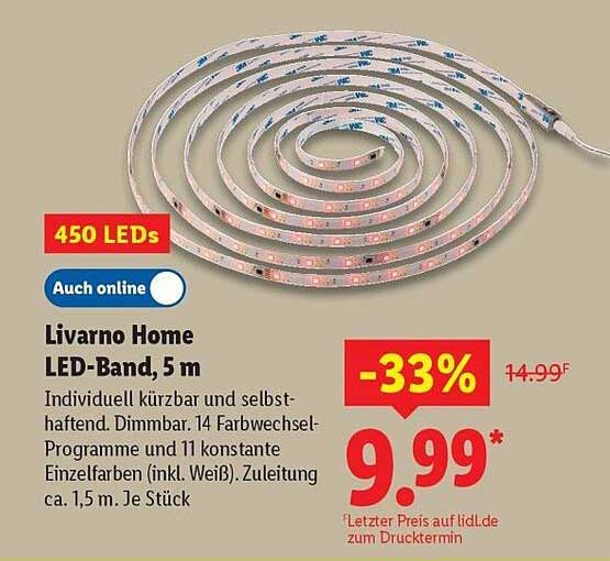Livorno Home LED-Band 5 m