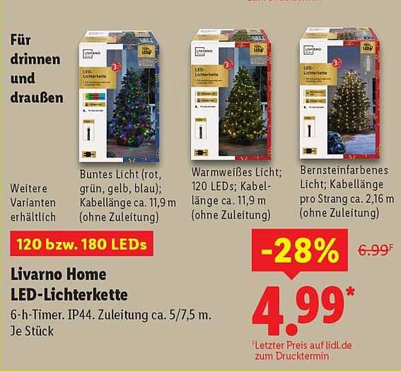 Livorno Home LED-Lichterkette