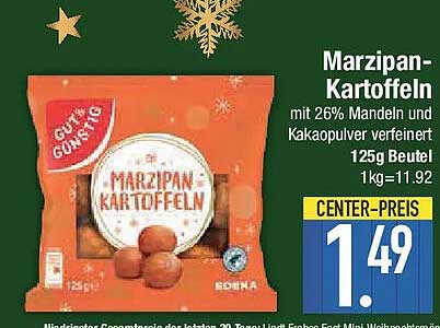 Marzipan-Kartoffeln 125g - Mit 26% Mandeln und Kakao verfeinert