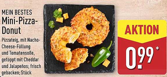 Mein Bestes Mini-Pizza-Donut