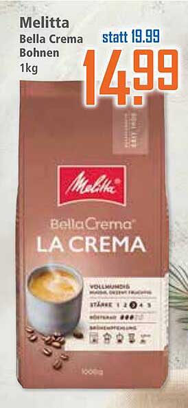 Melitta Bella Crema Bohnen 1kg