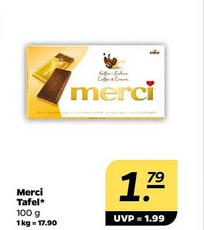 Merci Tafel 100 g