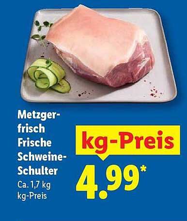 Metzgerfrisch Frische Schweineschulter